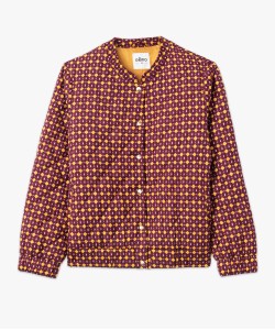 Veste fine matelassée et imprimée femme grande taille